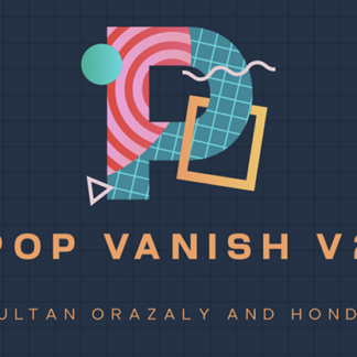 Pop Vanish 2 RED (Gimmicks and Online Instruction) by Sultan Orazaly & Hondo  - Trick