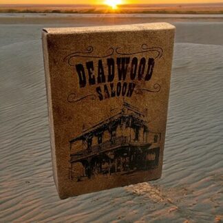 Deadwood (Red) Playing Cards  by Matthew Wright and Mark Bennett