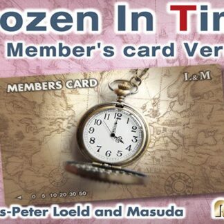FROZEN IN TIME: MEMBERS Card VERSION by Lars-Peter Loeld and Masuda