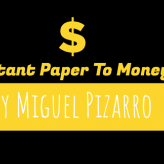 Instant Paper to Money (Dollar) by Miguel Pizarro
