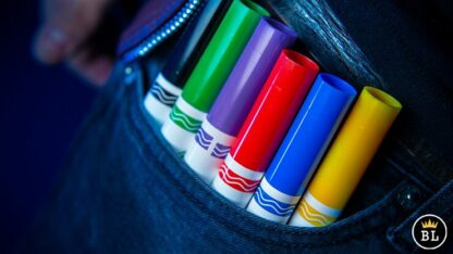 COLOR MATCH BATTERIES (5 pk.) by Tony Anverdi - Trick - Image 3