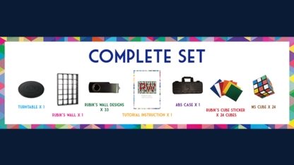 RUBIKS WALL Complete Set by Bond Lee - Trick - Image 6