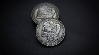 MORGAN SKULL HEAD COIN by Men Zi  Magic - Image 3