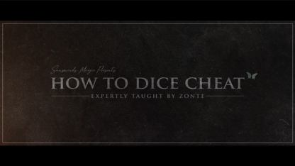 How to Cheat at Dice Black Leather (Props and Online Instructions)  by Zonte and SansMinds - Trick