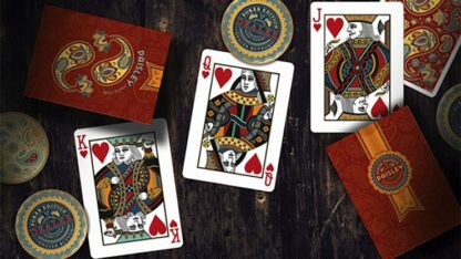 Paisley Poker Red Playing Cards by by Dutch Card House Company - Image 2