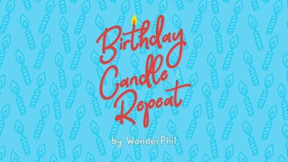 Birthday Candle Repeat (Gimmicks and Online Instructions) by Wonder Phil - Trick