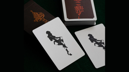 ACE FULTON'S 10 YEAR ANNIVERSARY TOBACCO BROWN PLAYING CARDS - Image 5