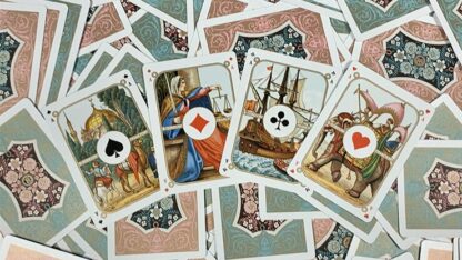 Four Continents (Blue) Playing Cards - Image 3