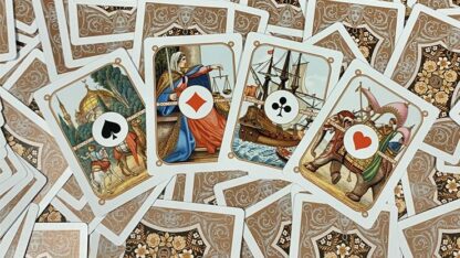 Four Continents (Copper) Playing Cards - Image 2