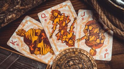 Gilded Maya Sun Playing Cards - Image 3