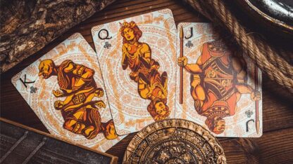 Gilded Maya Sun Playing Cards - Image 5