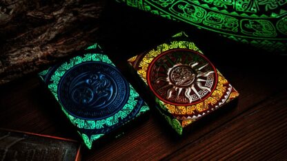 Gilded Maya Sun Playing Cards - Image 6