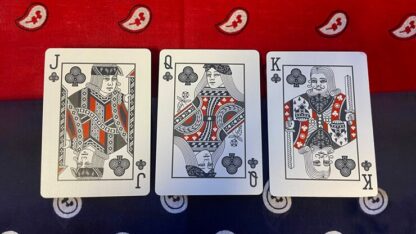 Gilded Bicycle Bandana (Red) Playing Cards - Image 5