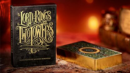 The Lord of the Rings - Two Towers Playing Cards (Gilded Edition) by Kings Wild - Image 2