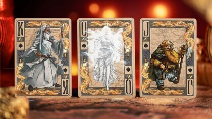 The Lord of the Rings - Two Towers Playing Cards (Gilded Edition) by Kings Wild - Image 3