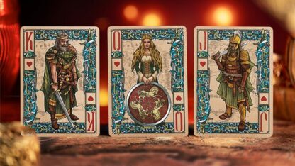 The Lord of the Rings - Two Towers Playing Cards (Foil and Gilded Edition) by Kings Wild - Image 5