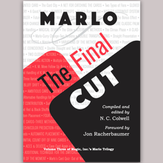 Marlo The Final Cut - Third Volume Of The Marlo Card Series - Book