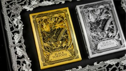 Black Tortoise Black Gold Box Set by Ark Playing Cards - Image 2