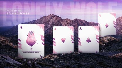 Lonely Wolf (Purple) Playing Cards by BOCOPO - Image 3