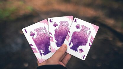 Lonely Wolf (Purple) Playing Cards by BOCOPO - Image 5