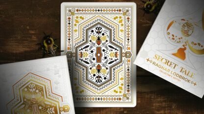 Secret Tale Ragnar MINI White Bee Playing Cards - Image 4