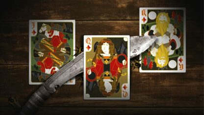 Secret Tale Ragnar White Bee Collector's  Playing Cards - Image 3