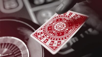 Roulette (Red) Playing Cards by Mechanic Industries - Image 2