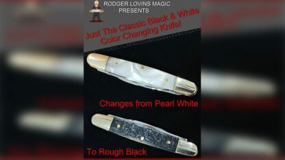 Color Changing Knife (Classic Black and White) by Rodger Lovins - Image 2