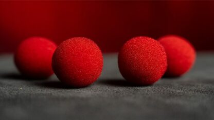 Magic Sponge Balls 4PK RED 1.5" by Murphy's Magic - Image 3