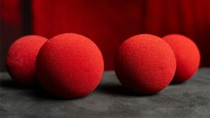 Magic Sponge Balls 4PK RED 2" by Murphy's Magic - Image 3