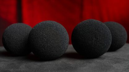 Magic Sponge Balls 4PK BLACK 3" by Murphy's Magic - Image 3