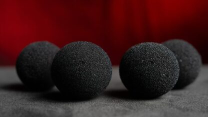 Magic Sponge Balls 4PK BLACK 2" by Murphy's Magic - Image 3