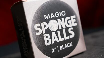 Magic Sponge Balls 4PK BLACK 2" by Murphy's Magic - Image 4