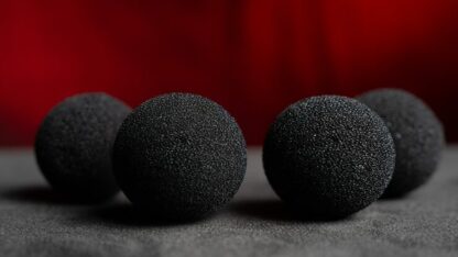 Magic Sponge Balls 4PK BLACK 1.5" by Murphy's Magic - Image 3