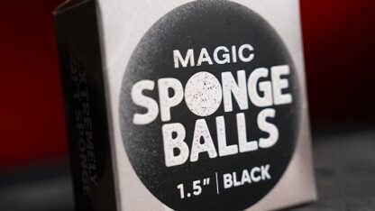 Magic Sponge Balls 4PK BLACK 1.5" by Murphy's Magic - Image 4