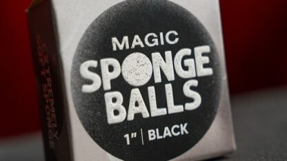 Magic Sponge Balls 4PK BLACK 1" by Murphy's Magic - Image 4