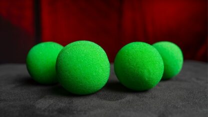 Magic Sponge Balls 4PK GREEN 2" by Murphy's Magic - Image 3