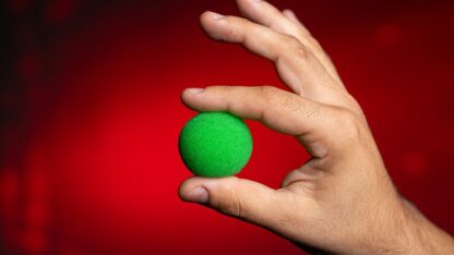 Magic Sponge Balls 4PK GREEN 1.5" by Murphy's Magic - Image 2