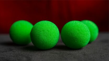 Magic Sponge Balls 4PK GREEN 1.5" by Murphy's Magic - Image 3