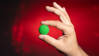 Magic Sponge Balls 4PK GREEN 1" by Murphy's Magic - Image 2