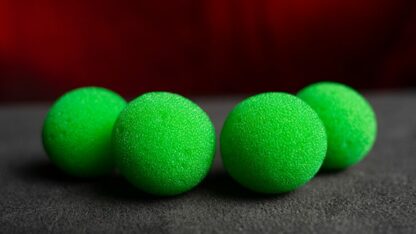 Magic Sponge Balls 4PK GREEN 1" by Murphy's Magic - Image 3