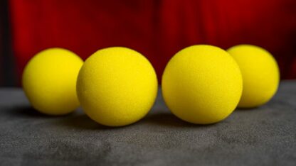 Magic Sponge Balls 4PK YELLOW 2" by Murphy's Magic - Image 3