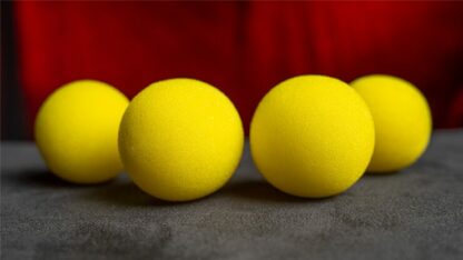 Magic Sponge Balls 4PK YELLOW 1.5" by Murphy's Magic - Image 3