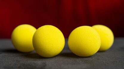 Magic Sponge Balls 4PK YELLOW 1" by Murphy's Magic - Image 3