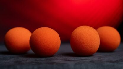 Magic Sponge Balls 4PK ORANGE 1" by Murphy's Magic - Image 3