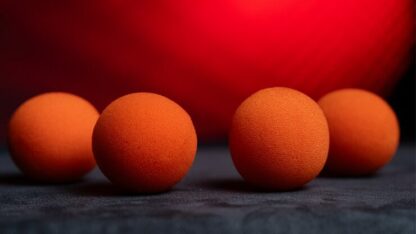 Magic Sponge Balls 4PK ORANGE 1.5" by Murphy's Magic - Image 3