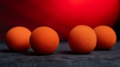 Magic Sponge Balls 4PK ORANGE 2" by Murphy's Magic - Image 3