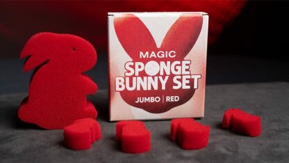 Magic Sponge Bunny Rabbit Set (Red) by Murphy's Magic - Image 4