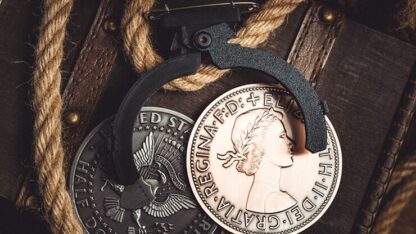 L Holder (Double Jumbo Coins 2.7"-3.2") by Long Long & Bacon Magic - Image 3