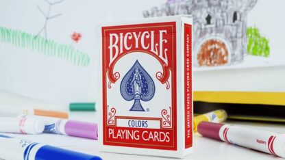 Bicycle Colors by Jordan Victoria (Red deck + 11 routines)